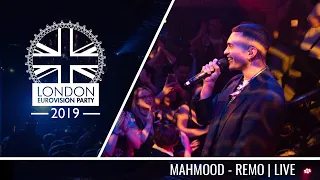 Mahmood - Remo (Italy) | LIVE | OFFICIAL | 2019 London Eurovision Party