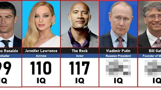 Celebrities Ranked By Intelligence|IQ of Famous Celebs