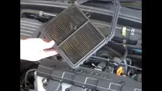 Honda Civic 2001 air filter change