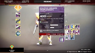 Destiny 2 Masterwork Solstice of Heroes Crucible Legend Rank Issue Resolved