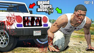 GTA 5 - Franklin Tried To Killed By Cursed Killer Car(Jeep) Part 2