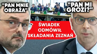 "Panu się spółki pomyliły". Kompromitacja Szczerby. Hinc: Łamie pan moje prawo jako świadka