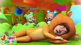 The Lion and The Mouse Story | Pretend Play Song | Stories For Children | Songs For Kids