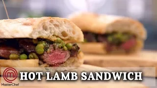 Hot Lamb Sandwich | MasterChef UK