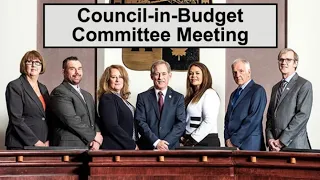 Council-in-Budget Committee Meeting - February 3, 2021