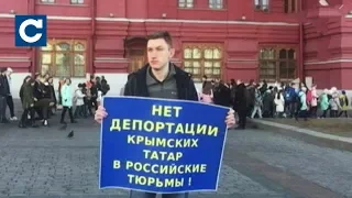 Котов вдягнув на суд футболку із зображенням Сенцова