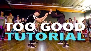 "TOO GOOD" - Drake ft Rihanna Dance TUTORIAL | @MattSteffanina Choreography | DANCE TUTORIALS LIVE