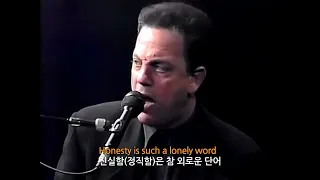 빌보드 올타임 남성 아티스트 🎧 | Billy Joel - Honesty (Live) [가사/해석/Lyrics] #pop #팝송 #billyjoel #honesty #live