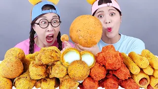 ไก่ทอดชีสบอล โดนา DONA Mukbang