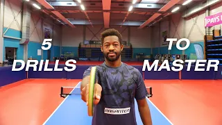 IMPROVE YOUR GAME WITH THESE TABLE TENNIS EXERCISES !