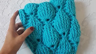 Tığişi Ahududu/ İncir Hırka Kol -1 / Crochet Figs Cardigan Sleeves (kandiana.ru)