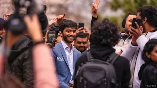 When Gukesh met 200 fans at a park in Toronto after winning Candidates 2024