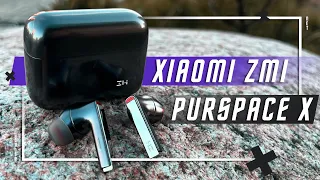 ИДЕАЛЬНЫЙ ПРЕМИУМ🔥 БЕСПРОВОДНЫЕ НАУШНИКИ 2 В 1 ZMI PURSPACE X / TW300  ANC ВКЛАДЫШИ + ЗАТЫЧКИ КОСТЬ