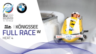 Full Race Women's Bobsleigh Heat 4 | Königssee | BMW IBSF World Championships 2017