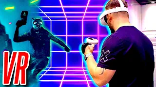 ROOM SCALE VR IS BRILLIANT! - Space Pirate Arena DX Oculus Quest 2