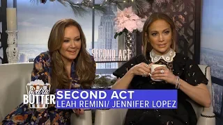 Jennifer Lopez & Leah Remini | Funny "Second Act" Interview | Extra Butter