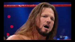 Riddle vs Aj styles RAW 16 August 2021(full match)