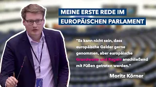 Meine erste Rede im Europäischen Parlament! 🇪🇺🤝