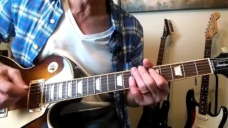 How to play the guitar riff to Oh Well - Peter Green / Fleetwood Mac