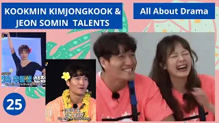 Kookmin Jeon Somin and Kimjongkook talents