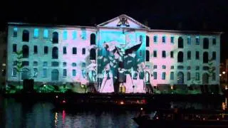 3D Building Projection - Opening Scheepvaartmuseum / Dutch National Maritime Museum