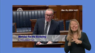 Question Time: Economy, Tuesday 19 March 2024 with BSL