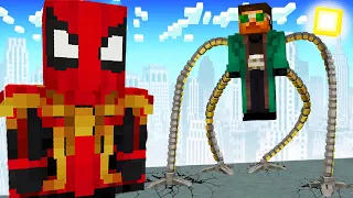 Spiderman No Way Home mod in MINECRAFT! Fisk Superheroes 2024 Update