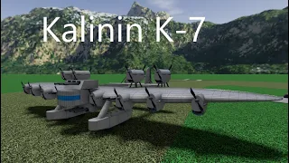 Kalinin K-7 now in Rc Park