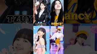 Tzuyu 💙 Vs Nancy💜 vs Lisa 💗 vs Irene 💚||Despacito hot edit 🔥