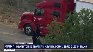 Trucking company says 18-wheeler with 51 dead migrants inside was 'cloned' by human smugglers
