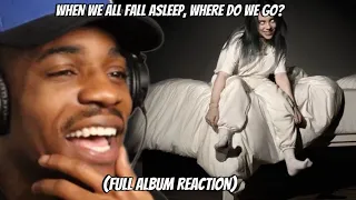 BILLIE EILISH When We All Fall Asleep, Where Do We Go? (full album reaction) 🤔