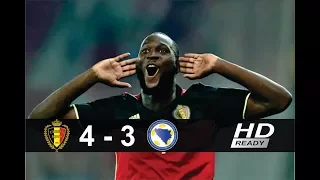 Bosnia Herzegovina 3-4 Belgium All Goals & Highlights 07 October 2017 HD