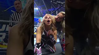 liv morgan kisses natalya 💋 #livmorgan #shorts