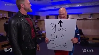 Edge and Kurt Angle Funny Backstage Segment | WWE RAW August 29, 2022 8/29/22