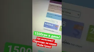 Заробіток онлайн 1500 грн в день | Як заробити в інтернеті