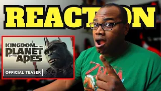 Kingdom of The Planet of The Apes Trailer REACTION