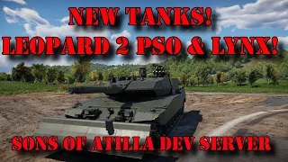 War Thunder - NEW TANKS -  Sons of Atilla Dev Server