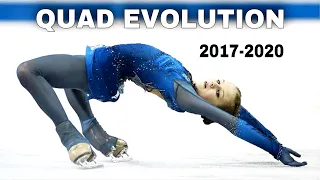 Alexandra Trusova - Quad Jumps Evolution 2017-2020