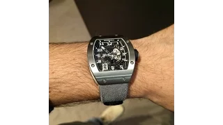 Richard Mille RM010 Titanium with new Kevlar Velcro Strap REVIEW