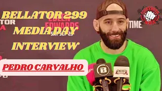 Pedro Carvalho  Bellator 299 | Bellator Dublin Media Day interview