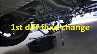 Changing differential fluid on a 4matic+ 63 amg.