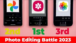 Google Photos vs Samsung Gallery vs Apple Photos - The Photo Editing King