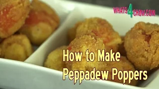 How to Make Peppadew Poppers - Crumbed, Deep-fried Stuffed Piquante' Peppers