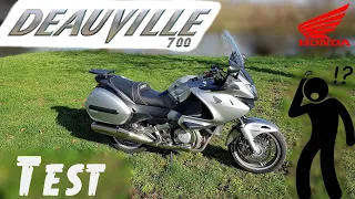 "Test" LA moto UTILITAIRE c'est ELLE "Honda Deauville 700 de 2010"