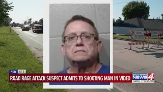 Road rage attack suspect admits to shooting man in video