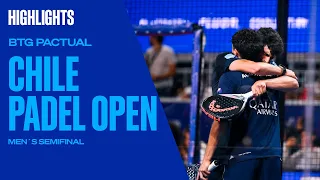 Semifinals Highlights Coello/Tapia Vs Stupa/Di Nenno BTG Pactual Chile Padel Open