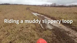 1 27 24 Mud riding practice at Lightning Raceway