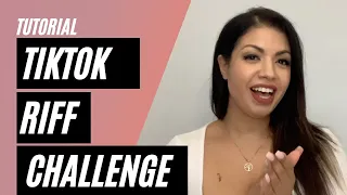 Tiktok Riff Challenge I'll Be On My Way Tutorial