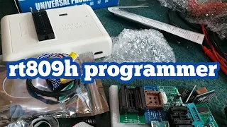 rt809h emmc-nand flash programmer software unboxing price