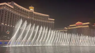 Bellagio Fountain Michael Jackson “Billie Jean” Oct 2022